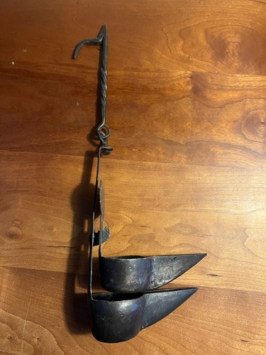Antique double crusie - double,