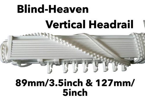 Vertical blind headrail only - vertical,