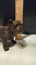 Cass Resin Brown Bulldog