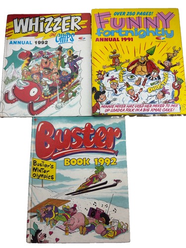 Vintage comic annuals - 3,