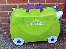 Trunki Dinosaur T-rex Sit On And Ride Case  With Strap And Key #273