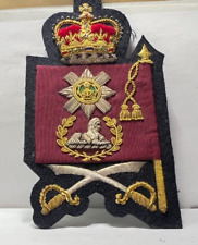 Scots Guards Foot Guards Drill Sergeant Sleeve Patch Badge 16 x 8.5 cm's