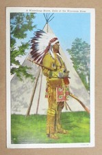 POST CARD  1941  A WINNEBAGO