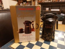 Vintage 1980s Boxed Morphy Richards Mister Cappuccino No.47500 with Milk Frother