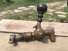 HEAVY OLD RARE ANTIQUE SOLID BRASS BEER TAP TAPPER SPOUT KEG Pre-PROHIBITION