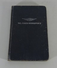 Owner's Manual/Manualbook Jensen Interceptor MK.II Year 1969 - 1971