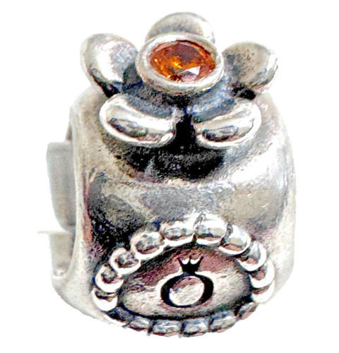 Pandora sterling silver orange - pandora,