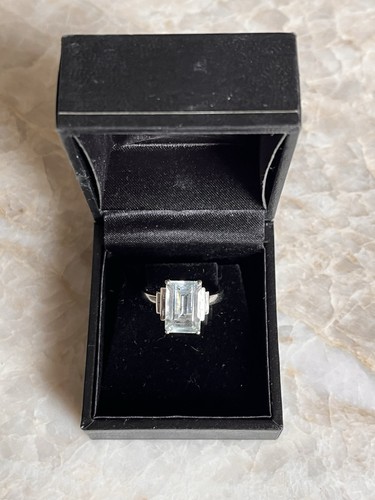 Hallmarked qvc aquamarine and - qvc,