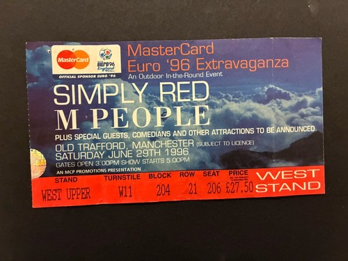 Simply red and - people, ticket