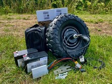 UKBC Budget Electric Power Barrow Full Conversion Kit 350W 24 Volt