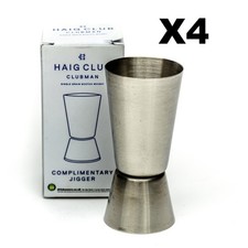 4 Haig Club Stainless Steel