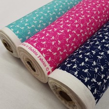 Flamingos Birds Poplin Cotton