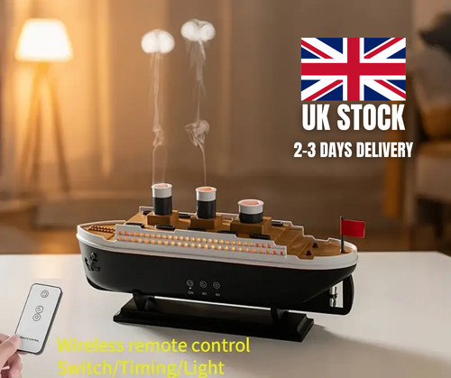 Jellyfish ship aroma diffuser