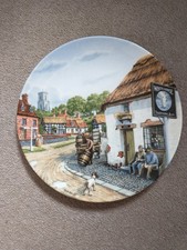 Royal Doulton Bone China Decorative Plate The White Horse Limited Edn 1991
