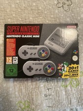 SNES Super Nintendo Entertainment System Classic Mini UNUSED original packaging