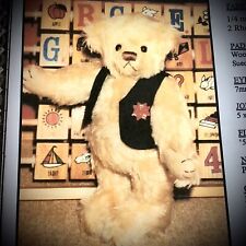 Sewing Pattern For 12” Jointed Traditional Teddy And Waistcoat
