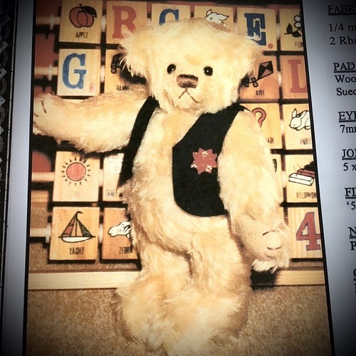 Teddy bear making - bear, sewing