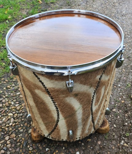 Drum table african style - drum,