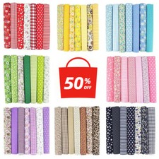 Cotton Fabric Scrap Bundle 7x