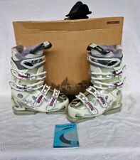 Ladies Salomon Idol 85 CS SKI Boots Crystal Translucent/White. Size 22/UK 3.