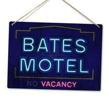Metal Wall Sign - Bates Motel