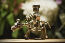 Handcrafted Metal Sculpture of