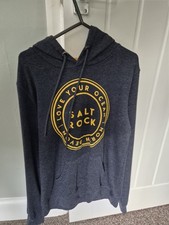 Womens Salt Rock Blue Hoodie Size 10