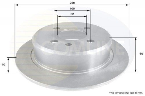 Brake discs set - braking,