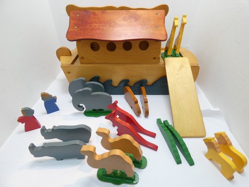 Deluxe noahs ark wooden - deluxe,