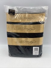 Ed Hardy Boxer Shorts Black Gold Mens Size XL New in Packet