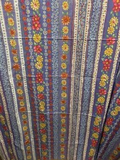 Vintage? Retro Viscose? Dressmaking Fabric Flowers 190x140cm  (B69 SF