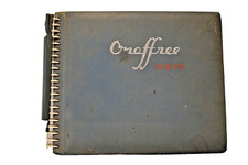 Vintage photograph album with - photograph,