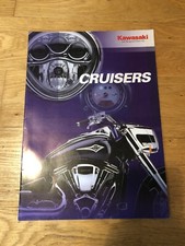 Genuine KAWASAKI CRUISERS Motorcycle Range Sales Brochure VN2000/1600 (161)