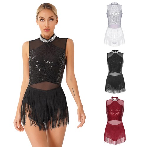 Women sequins latin dance - sequins,