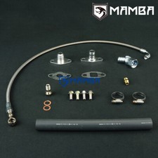 Turbo oil feed - return, line