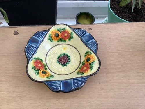 Maruhon ware trinket dish - ware,