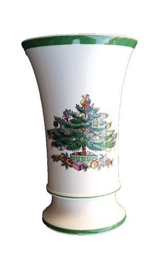 Spode christmas tree vase - spode,