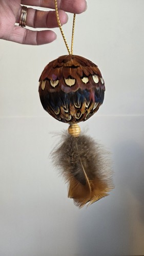 Ornament pheasant feathers - ornament,