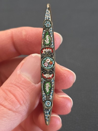 Antique italian micro mosaic - micro,
