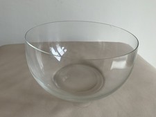 Round Glass Bowl 23 cms dia. x 13 cms high