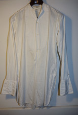 Bespoke 1940s Simpson Piccadilly Marcella Shirt, Handmade, Savile row