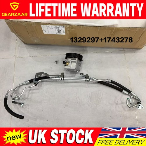 Power steering pump - power, +