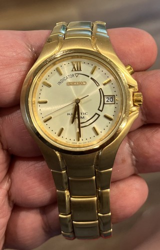 Seiko kinetic watch - watch, mens