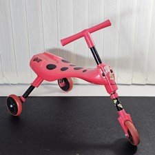 Red Scuttlebug Foldable Trike Ladybird - Up to 20KG /36 Months