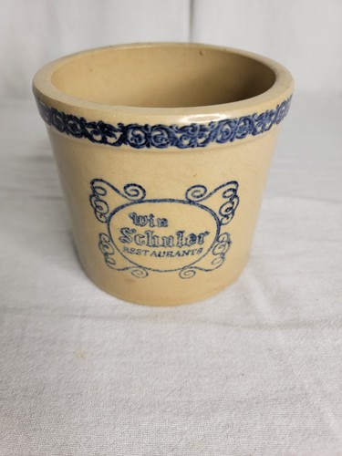 Vintage stoneware crock - vintage,