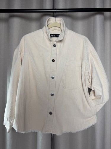 Zara womens cream - zara, corduroy