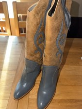 Gucinari Cowboy Boots UK Size