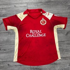 Match Worn RCB Royal Challenge Bengaluru Cricket Jersey Medium Dravid