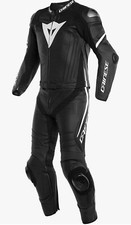 Slightly used with new scent 60 Dainese Laguna Seca D1 Suit 2 Pieces - Black