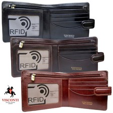 Leather Wallet RFID Designer